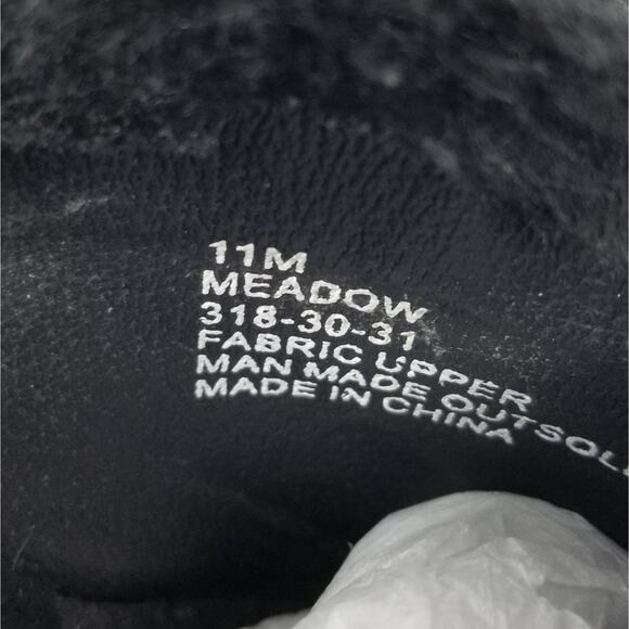 UnionBay Black Faux Fur Slip ons Clogs Platform  Slides 11 - Picture 10 of 10